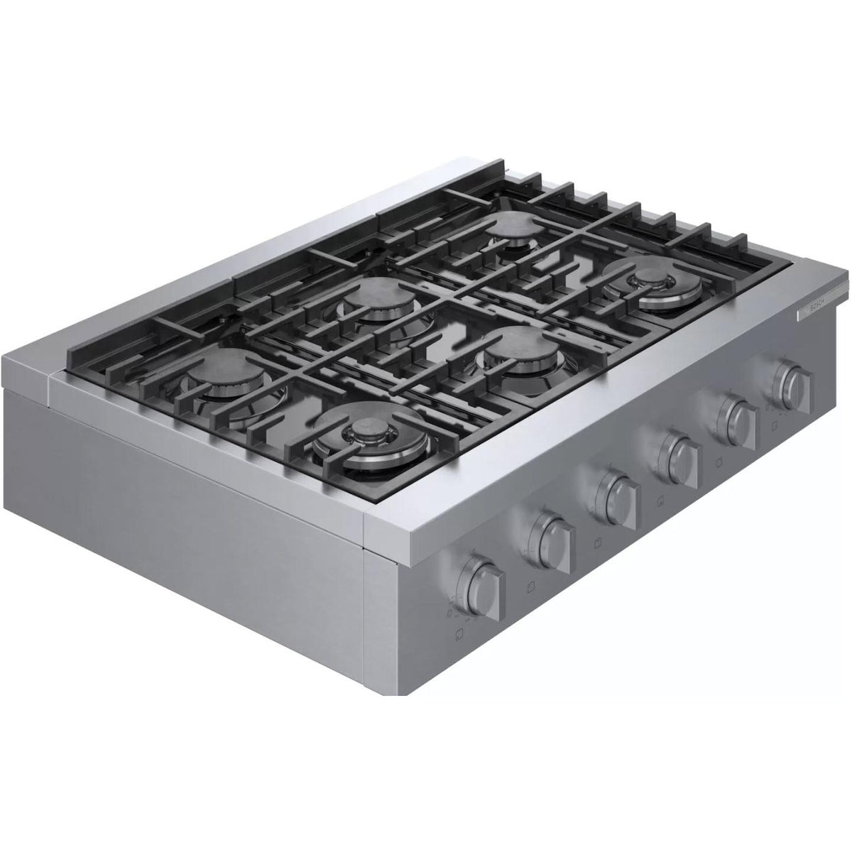  Bosch 36-inch Built-in Gas Rangetop with OptiSim® Burner RGM8658UC IMAGE 3