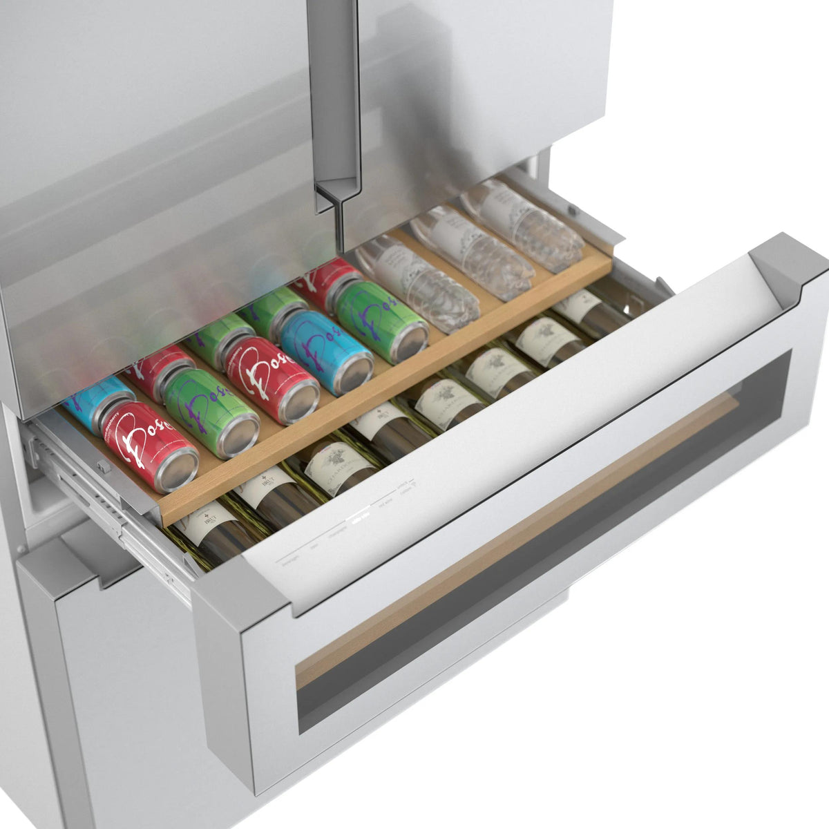  Bosch 36-inch, 20.5 cu.ft. Counter Depth French 4-Door Refrigerator with FlexBar™ B36CL81ENG IMAGE 6