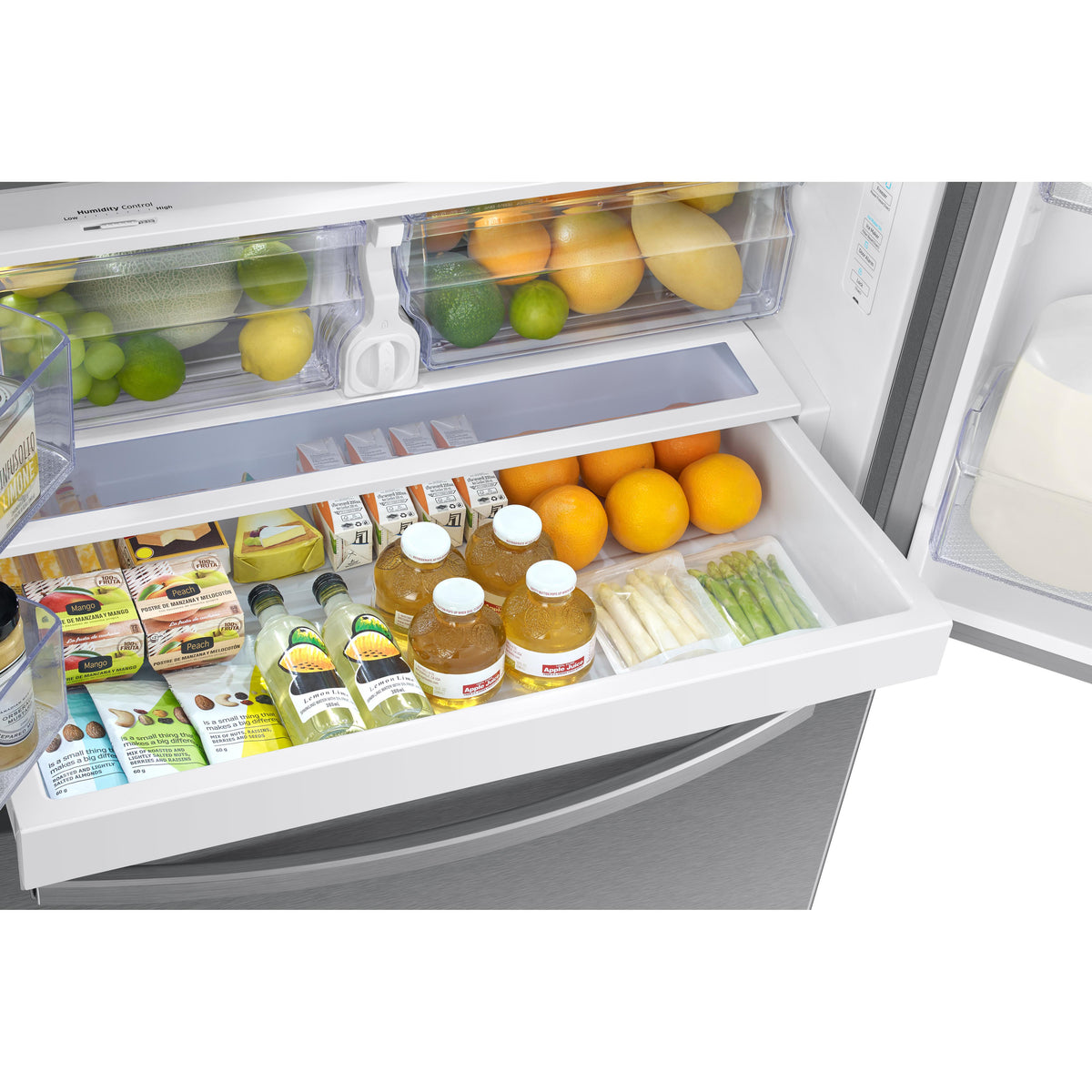  Samsung 36-inch, 28 cu.ft. Freestanding French 3-Door Refrigerator with Internal Water Dispenser RF28T5101SR/AA IMAGE 14