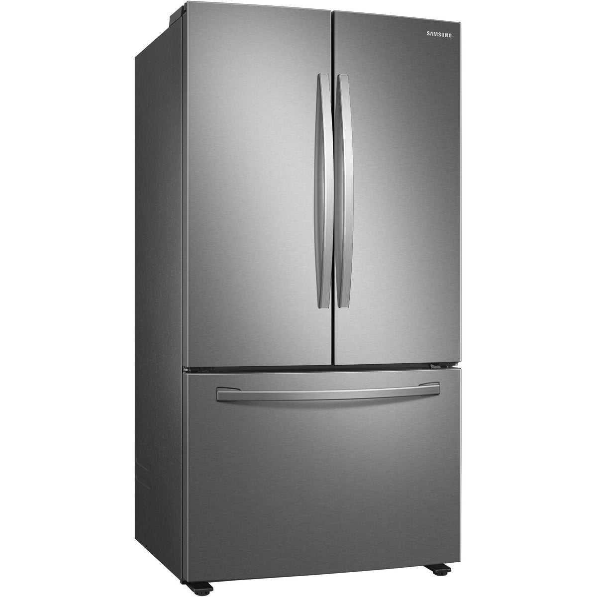  Samsung 36-inch, 28 cu.ft. Freestanding French 3-Door Refrigerator with Internal Water Dispenser RF28T5101SR/AA IMAGE 2