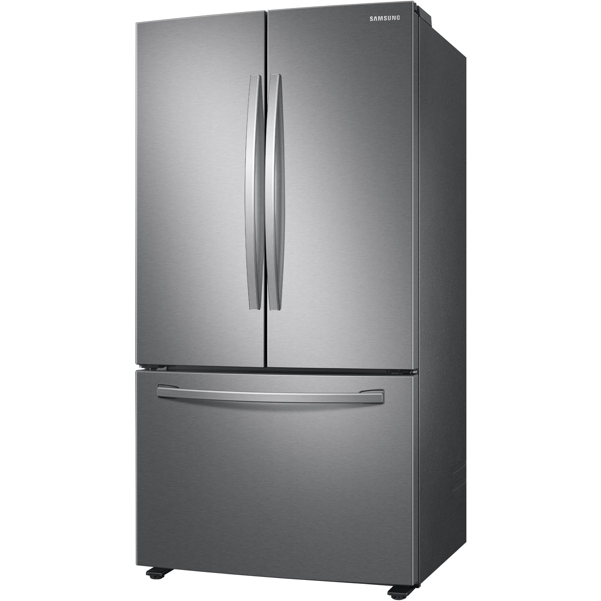  Samsung 36-inch, 28 cu.ft. Freestanding French 3-Door Refrigerator with Internal Water Dispenser RF28T5101SR/AA IMAGE 3