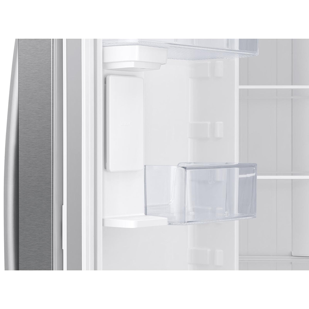  Samsung 36-inch, 28 cu.ft. Freestanding French 3-Door Refrigerator with Internal Water Dispenser RF28T5101SR/AA IMAGE 9