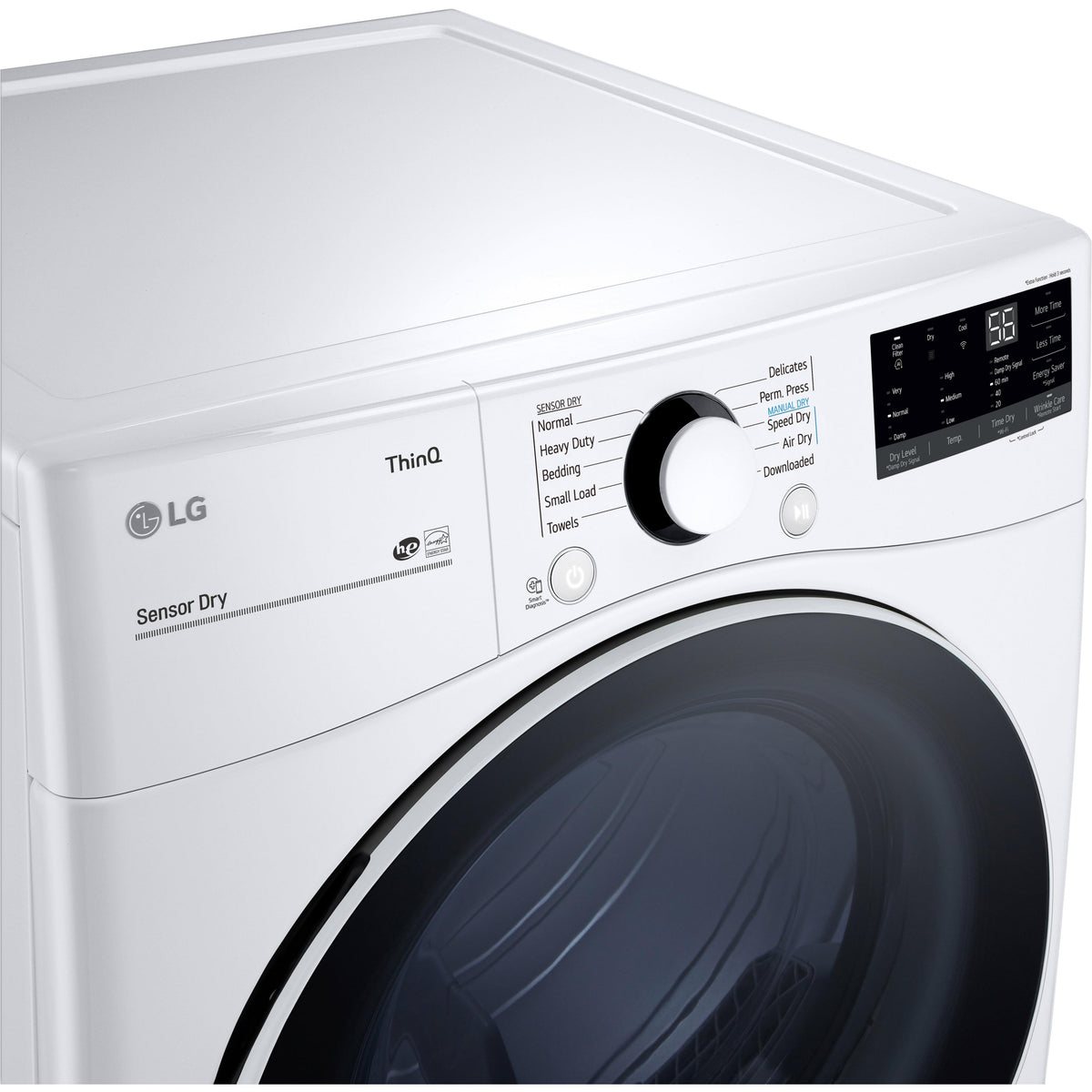  LG 7.4 cu.ft. Gas Dryer with ThinQ® Technology DLG3601W IMAGE 10
