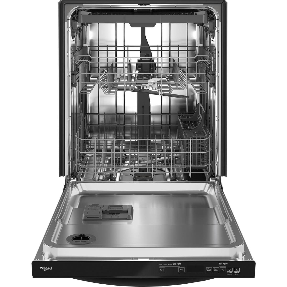  Whirlpool Built-in Dishwasher with Sani Rinse Option WDT750SAKB IMAGE 2