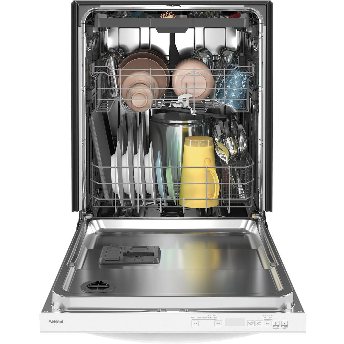  Whirlpool Built-in Dishwasher with Sani Rinse Option WDT750SAKW IMAGE 4