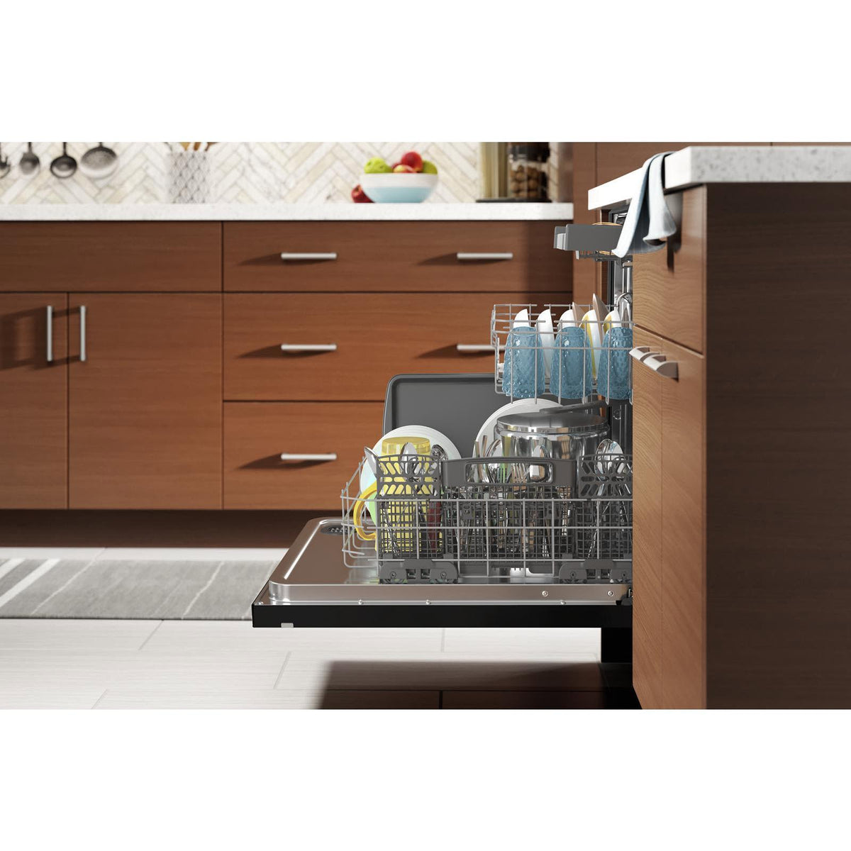  Whirlpool Built-in Dishwasher with Sani Rinse® Option WDTA50SAKB IMAGE 7