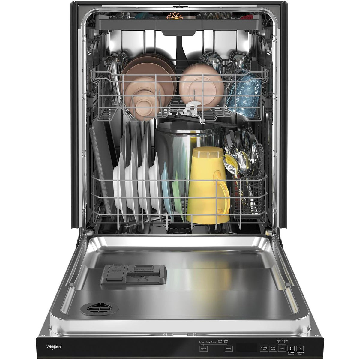  Whirlpool Built-in Dishwasher with Sani Rinse® Option WDTA50SAKV IMAGE 3