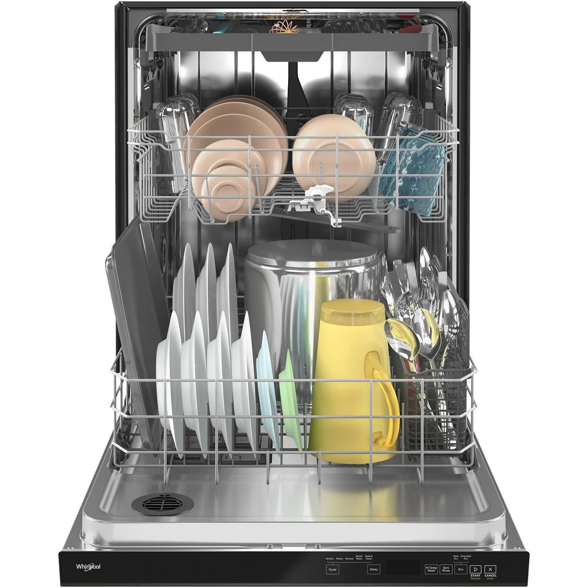  Whirlpool Built-in Dishwasher with Sani Rinse® Option WDTA50SAKV IMAGE 4