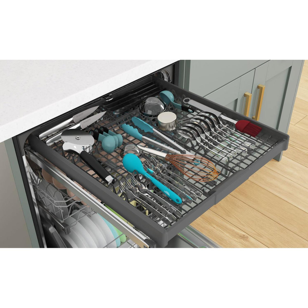  Whirlpool Built-in Dishwasher with Sani Rinse® Option WDTA50SAKZ IMAGE 5