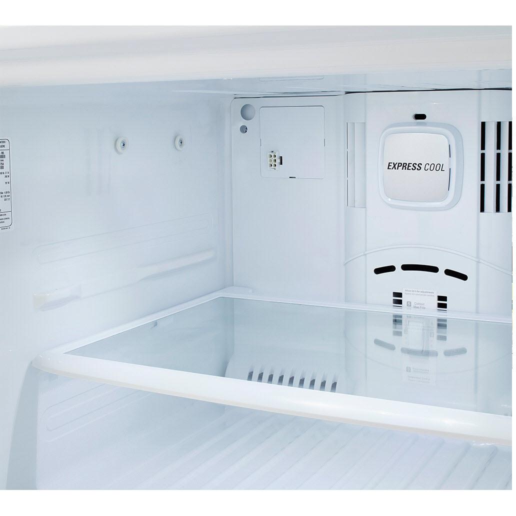  LG 30-inch, 20.2 cu.ft. Freestanding Top Freezer Refrigerator with Smart Diagnosis™ LTCS20020W IMAGE 7