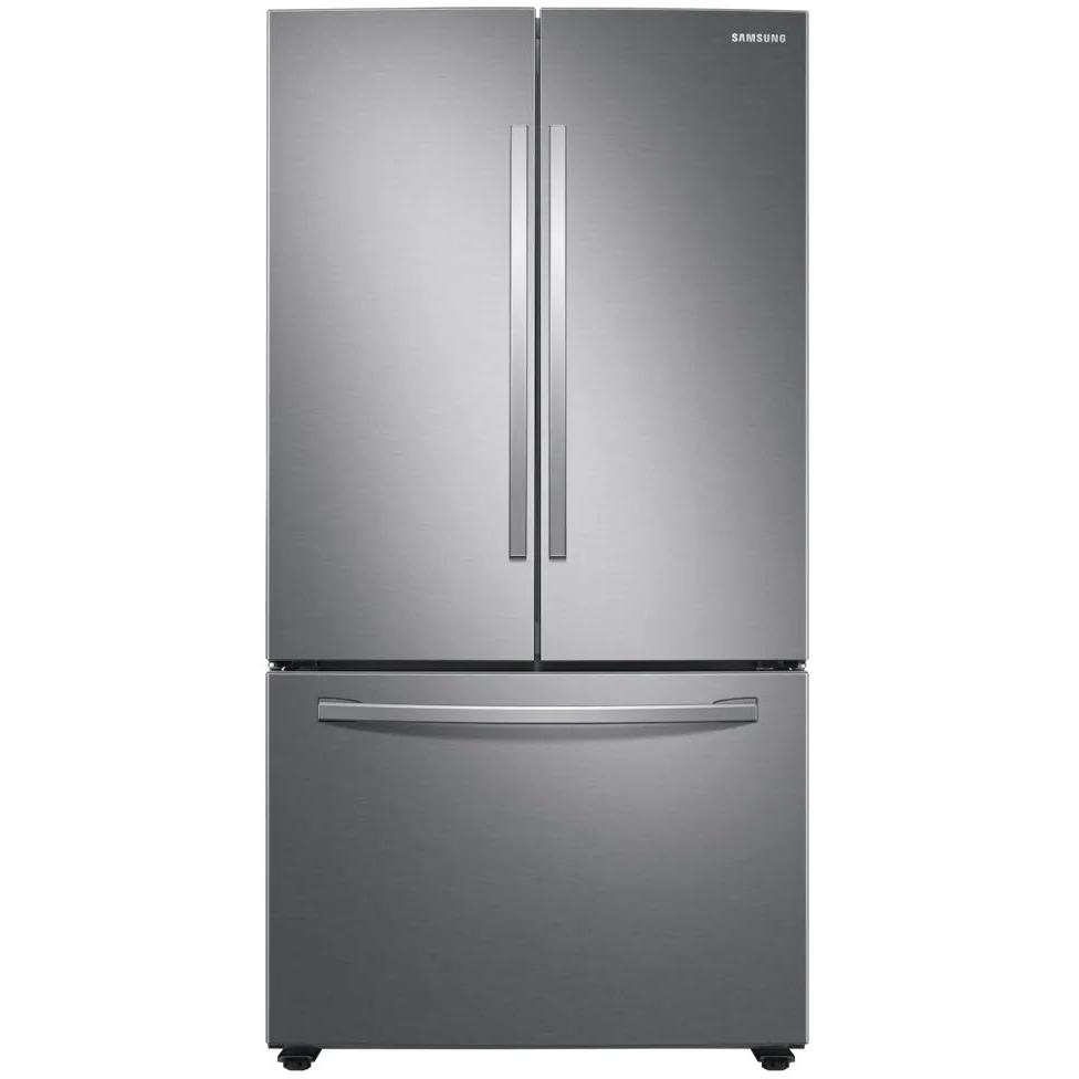  Samsung 36-inch, 28.2 cu.ft. Freestanding French 3-Door Refrigerator with Space Max™ Technology RF28T5A01SR/AA IMAGE 1