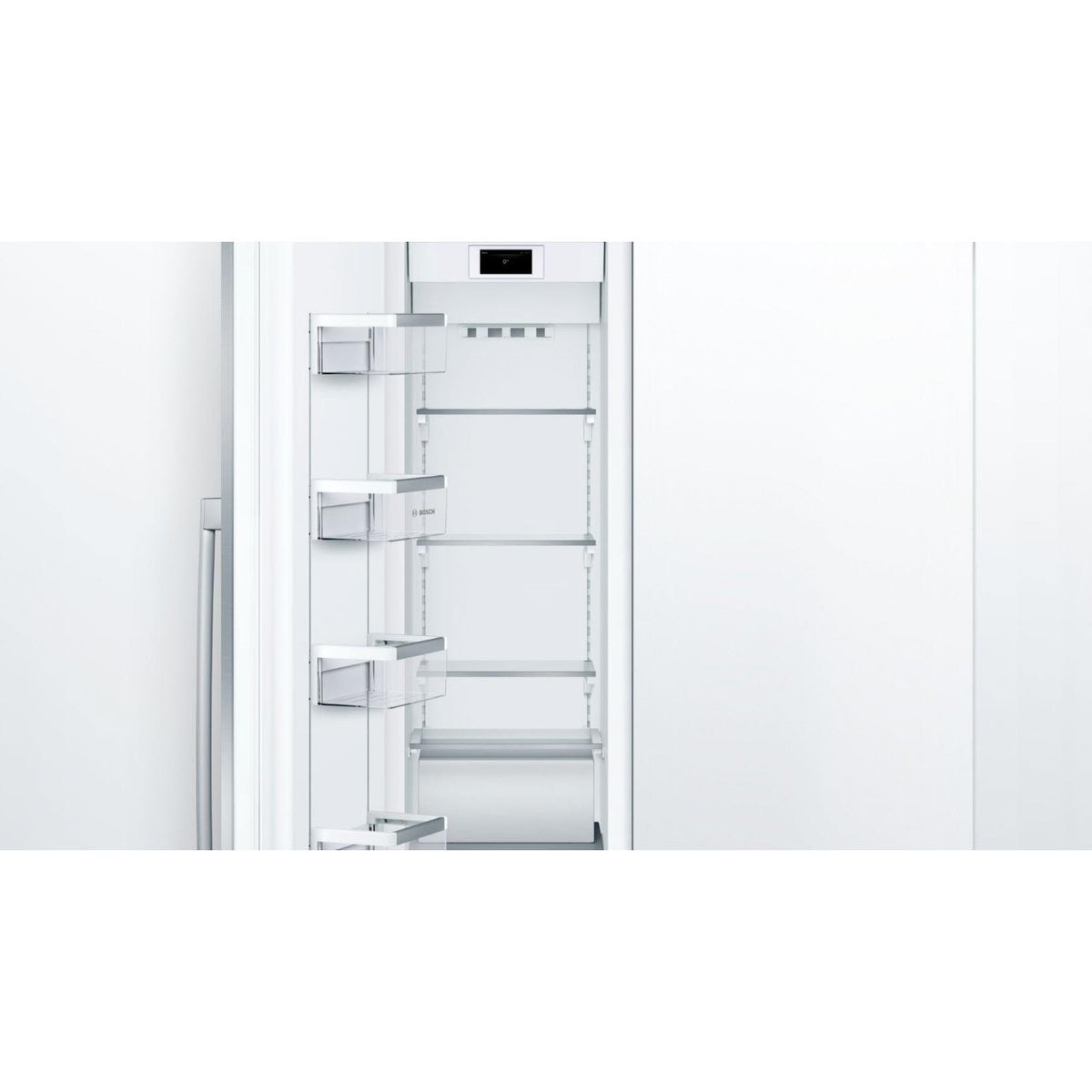  Bosch 8.6 cu.ft. Upright Freezer with Wi-Fi Connect B18IF905SP/01 IMAGE 5