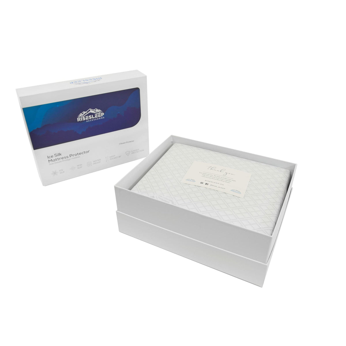 RiseSleep IceSilk Mattress Protector (Queen) IMAGE 3
