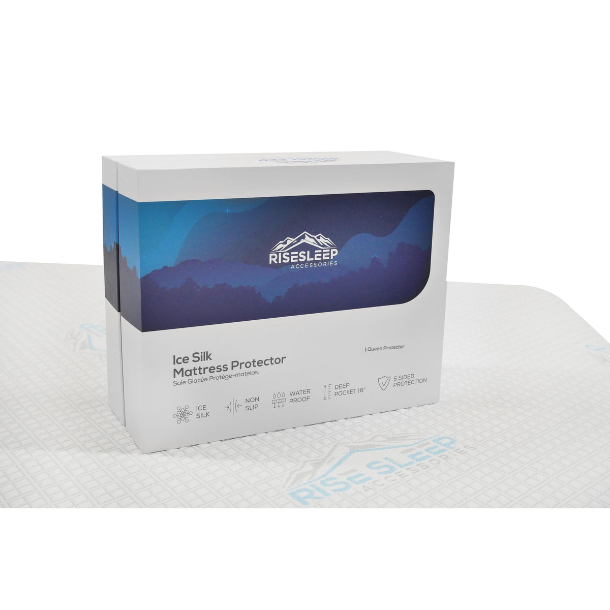 RiseSleep IceSilk Mattress Protector (Queen) IMAGE 4