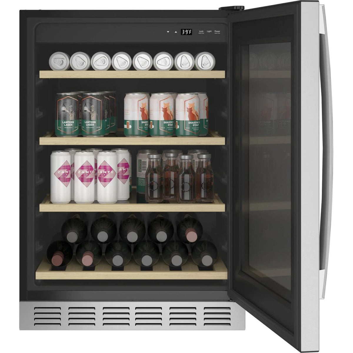  GE Profile 5.1 cu.ft. Freestanding Beverage Center with Digital Temperature Controls PVS06BSPSS IMAGE 4