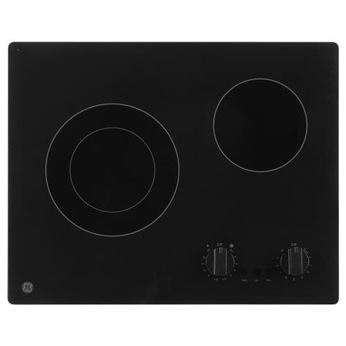  GE 21-inch Electric Radiant Cooktop JP3021DPBB IMAGE 1