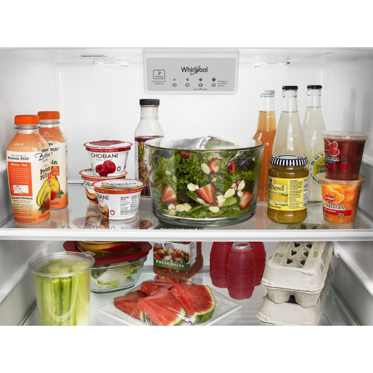  Whirlpool 28-inch, 17.64 cu. ft. Top Freezer Refrigerator WRT518SZKV IMAGE 7