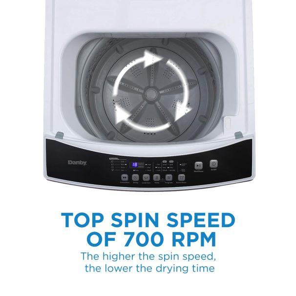  Danby 3.0 cu. ft. Top Loading Washer DWM12C1WDB-6 IMAGE 10