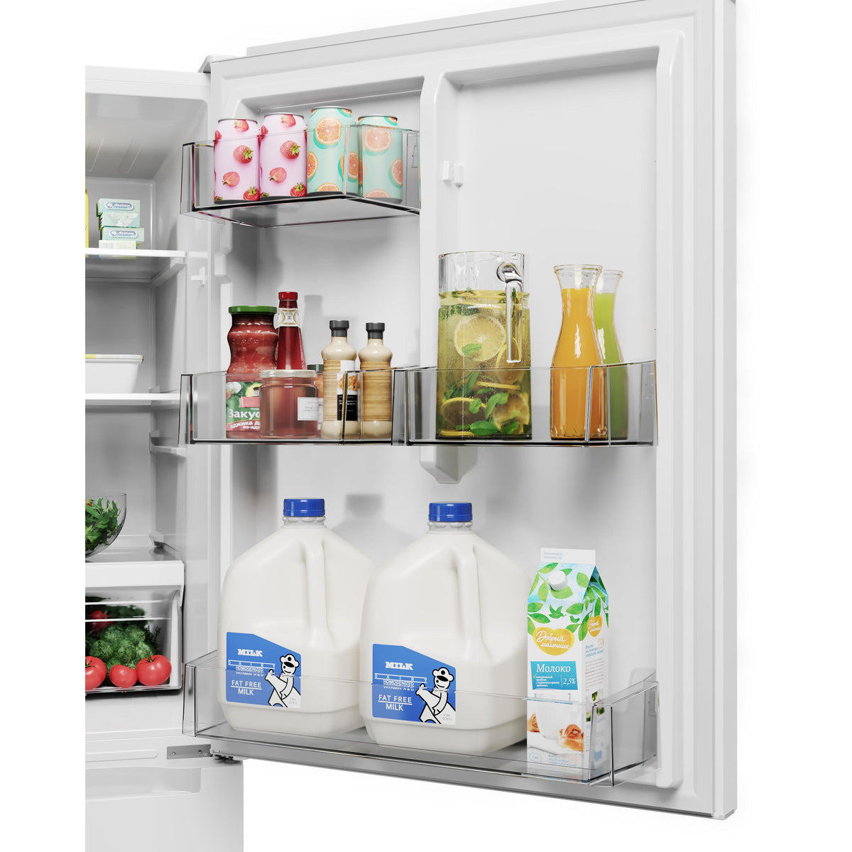  Midea 30-inch, 18.7 cu. ft. Bottom Freezer Refrigerator MRB19B7AWW IMAGE 9