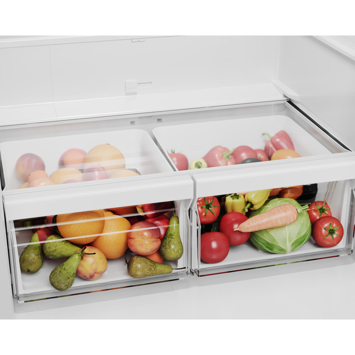  Midea 30-inch, 18.7 cu. ft. Bottom Freezer Refrigerator MRB19B7AST IMAGE 4