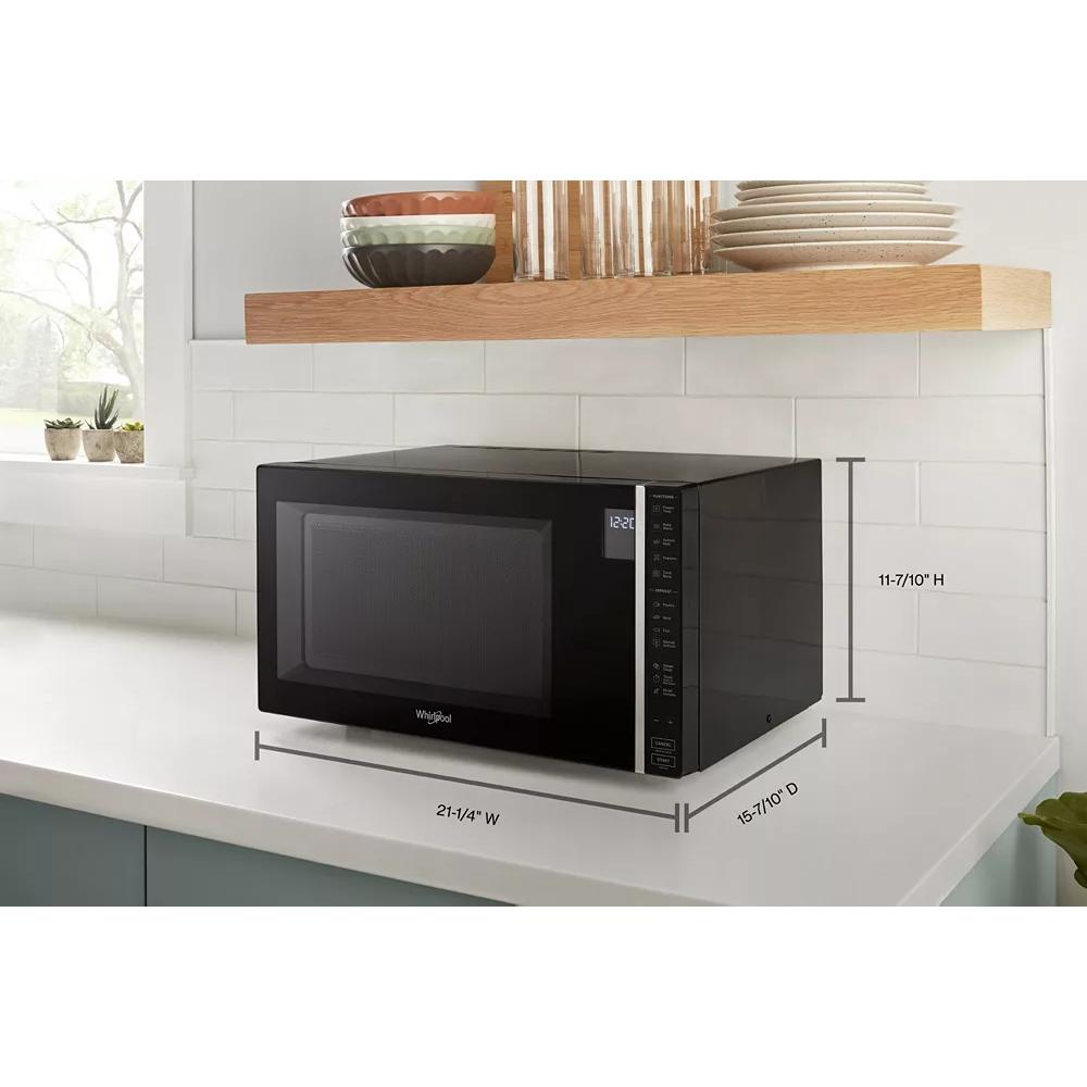  Whirlpool 21-inch, 1.1 cu.ft. Countertop Microwave Oven YWMC30311LB IMAGE 6