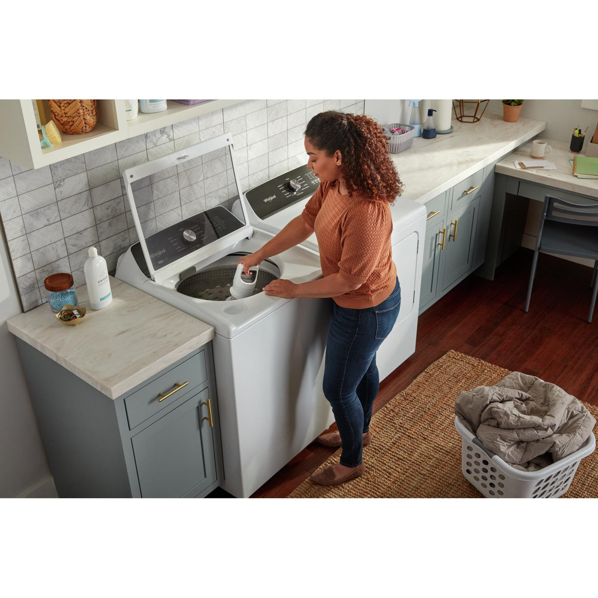  Whirlpool 5.4 cu. ft Top Loading Washer with Removable Agitator WTW5057LW IMAGE 20