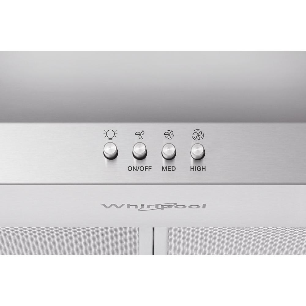  Whirlpool 30-inch Wall Mount Range Hood WVW73UC0LS IMAGE 5
