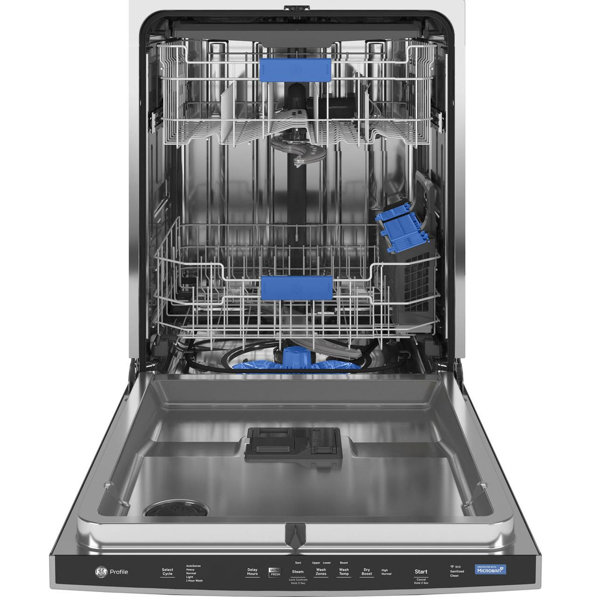  GE Profile 24-inch Built-In Dishwasher with UltraFresh System PDP755SYRFS IMAGE 3