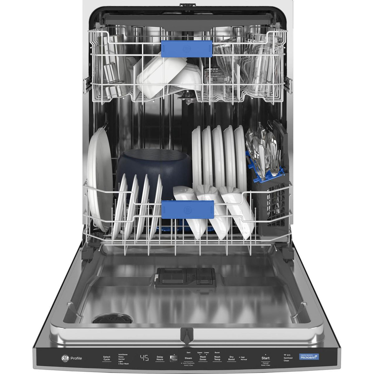 GE Profile 24-inch Built-In Dishwasher with UltraFresh System PDP755SYRFS IMAGE 5