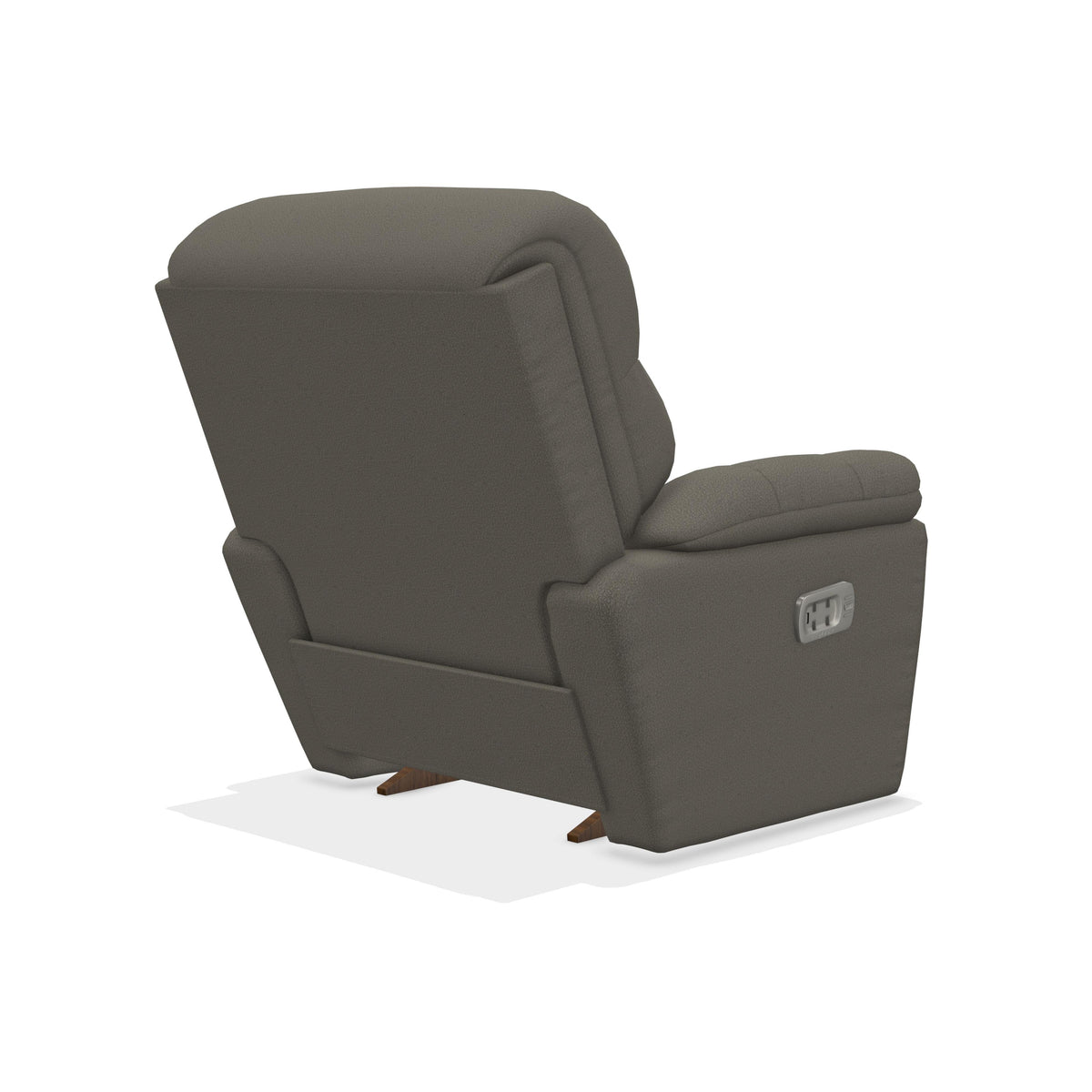  La-Z-Boy Morrison Power Rocking Recliner with Headrest - Silver IMAGE 4