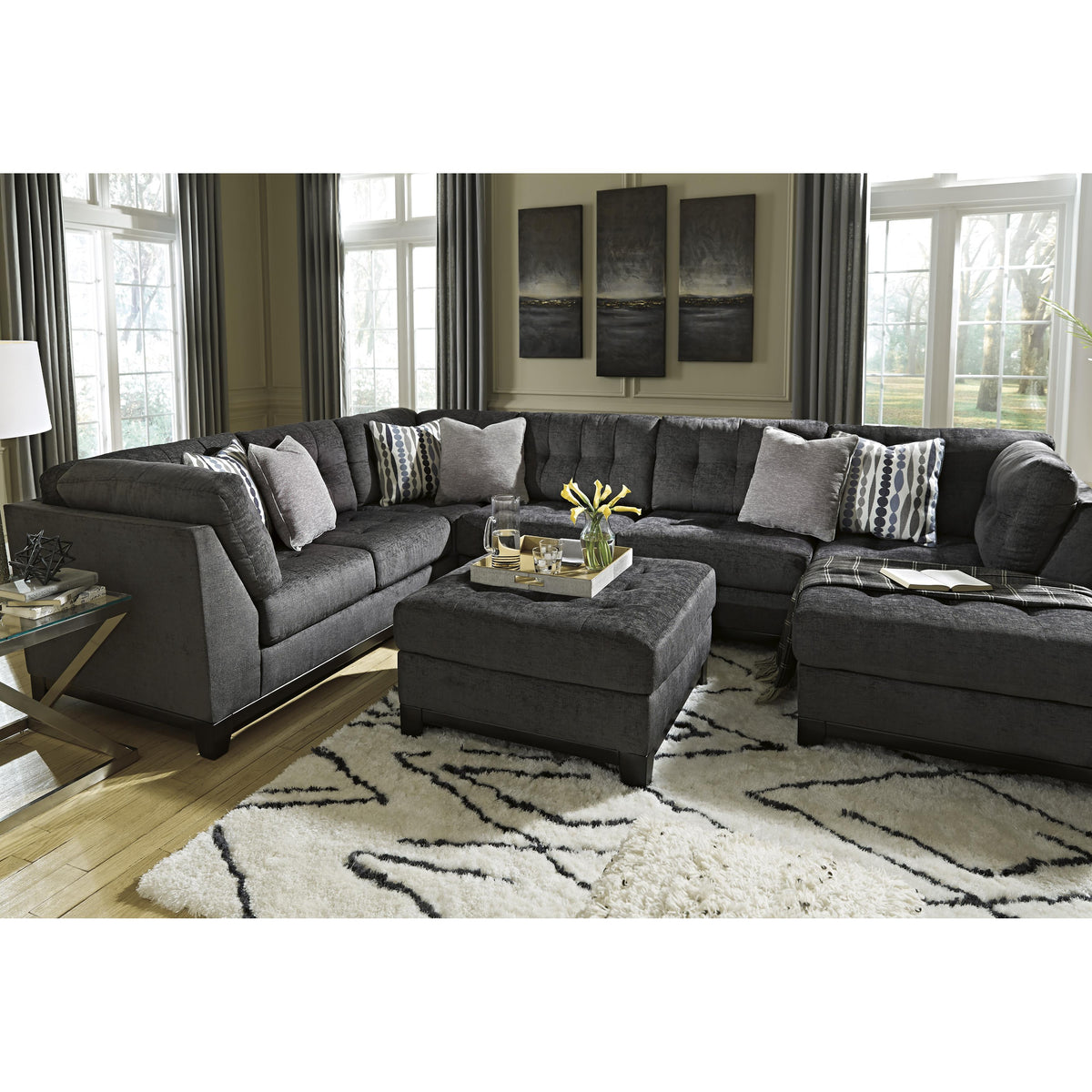 Ashley Reidshire 6762208 Oversized Accent Ottoman IMAGE 4