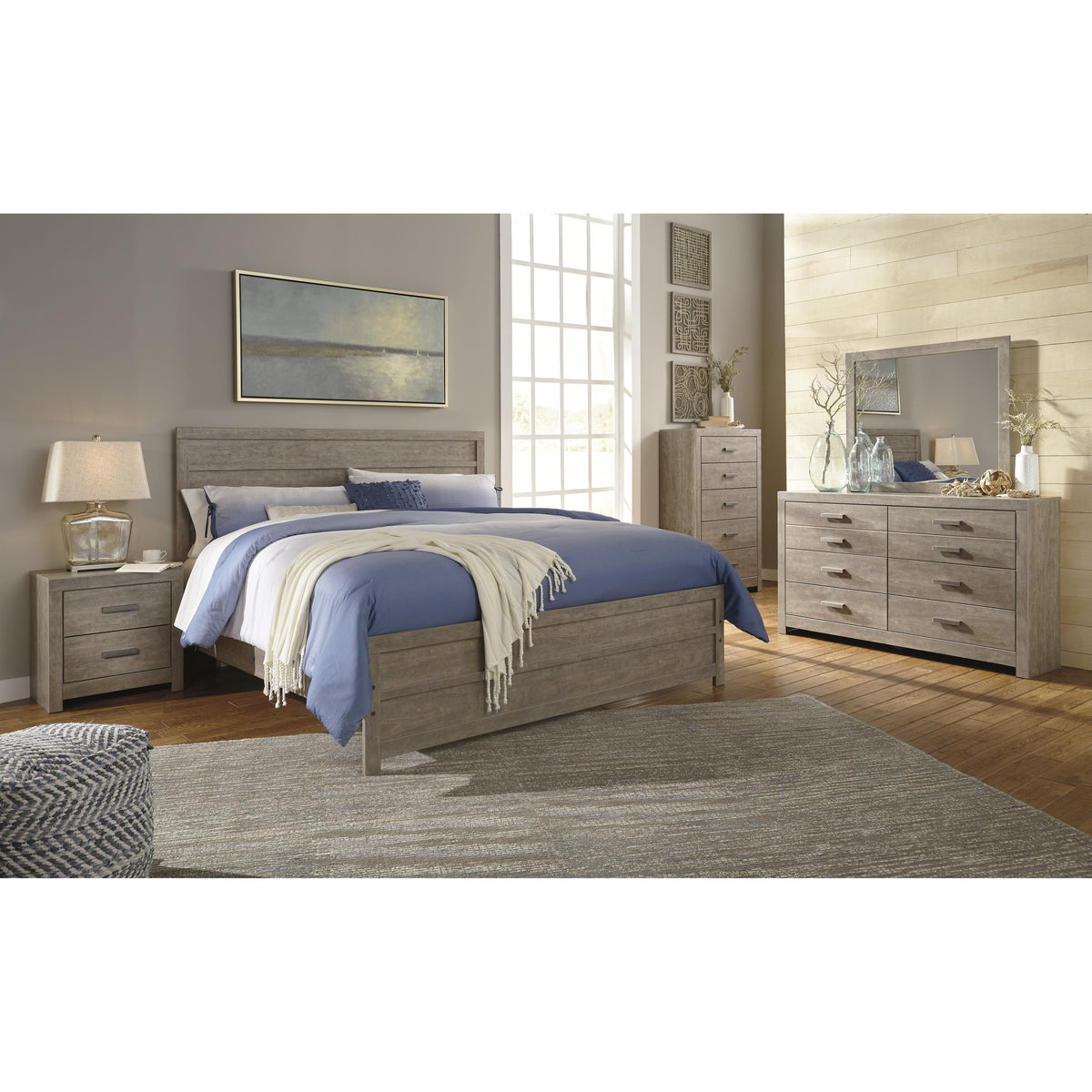  Signature Design by Ashley Culverbach B070B10 King Panel Bed IMAGE 3