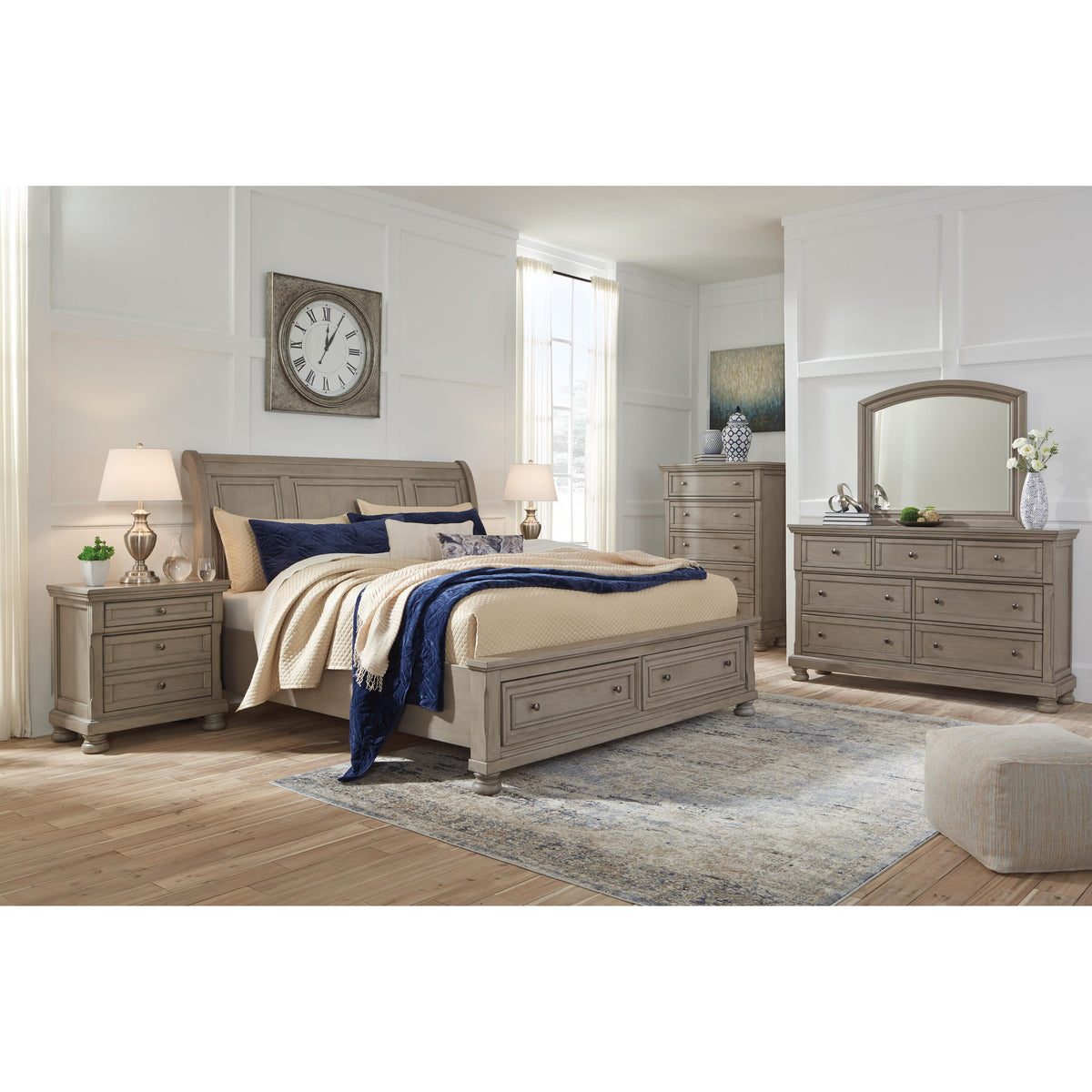  Signature Design by Ashley Lettner B733B1 Dresser and Mirror IMAGE 6