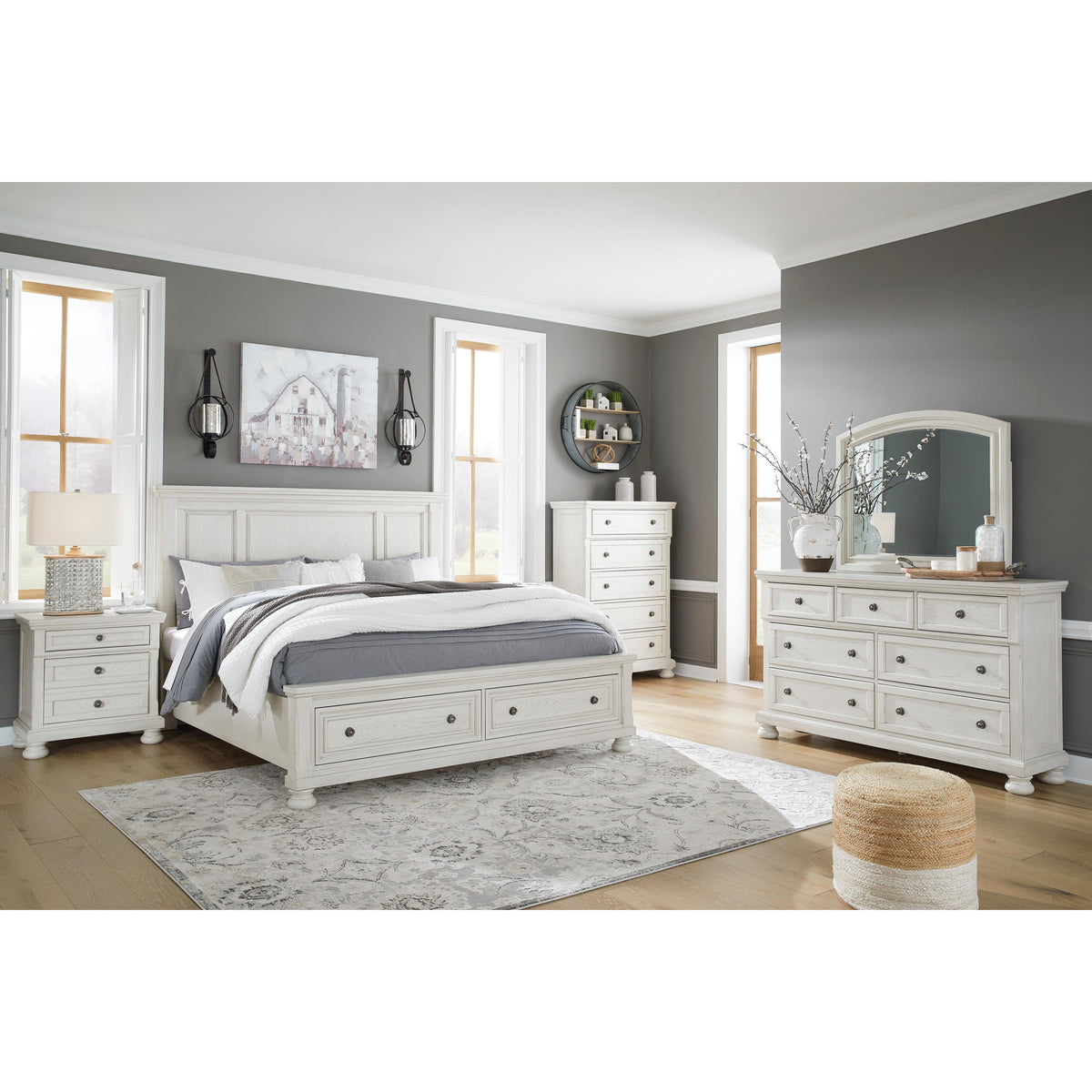  Signature Design by Ashley Robbinsdale B742B1 Dresser and Mirror IMAGE 4