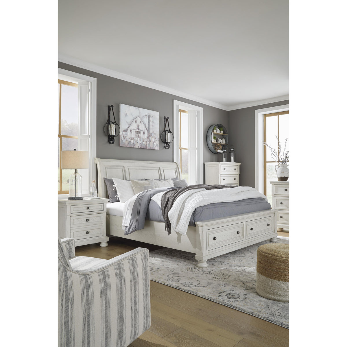  Signature Design by Ashley Robbinsdale B742B3 Queen Sleigh Bed with Storage IMAGE 7
