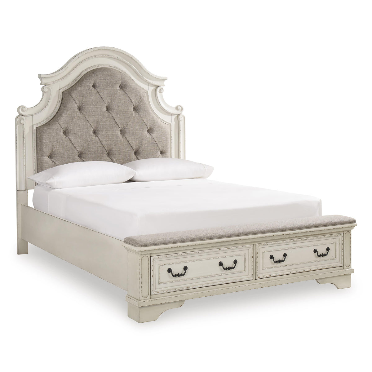  Signature Design by Ashley Realyn B743B18 Queen Upholstered Bed IMAGE 1