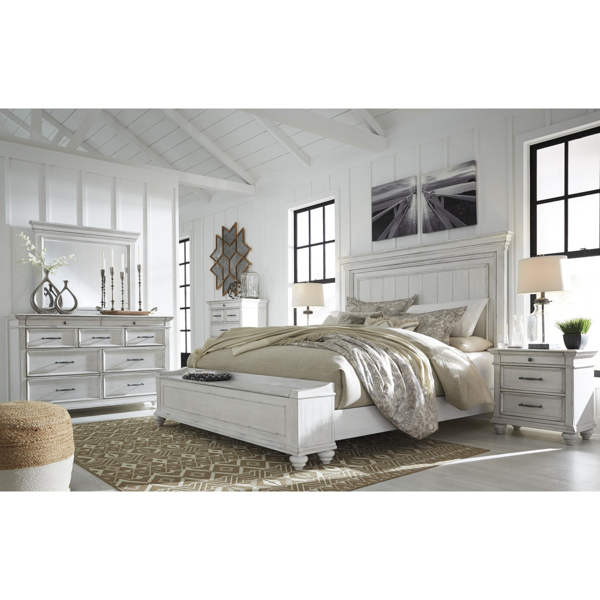  Benchcraft Kanwyn B777B1 Dresser and Mirror IMAGE 9