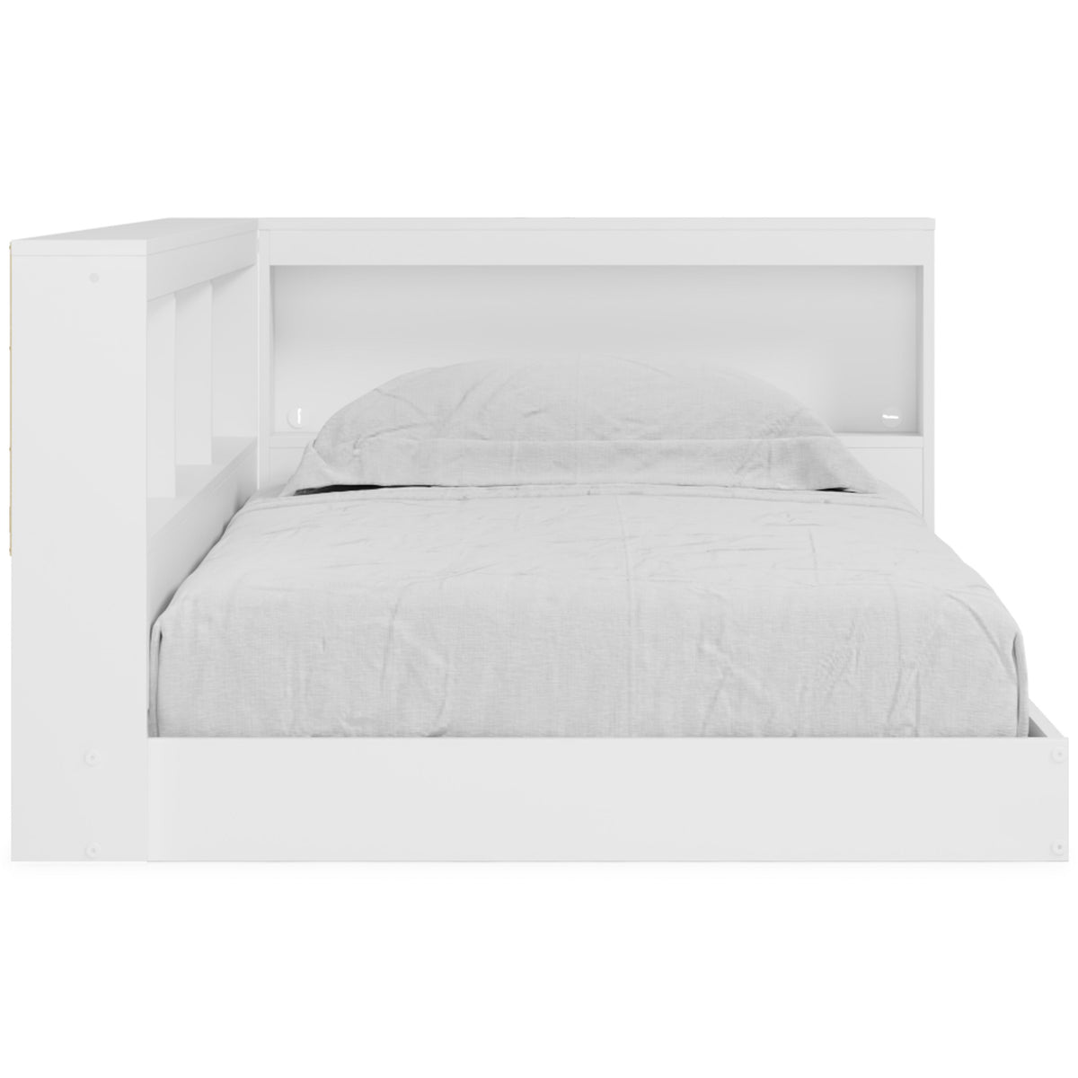  Signature Design by Ashley Piperton EB1221B1 Twin Bookcase Storage Bed IMAGE 4