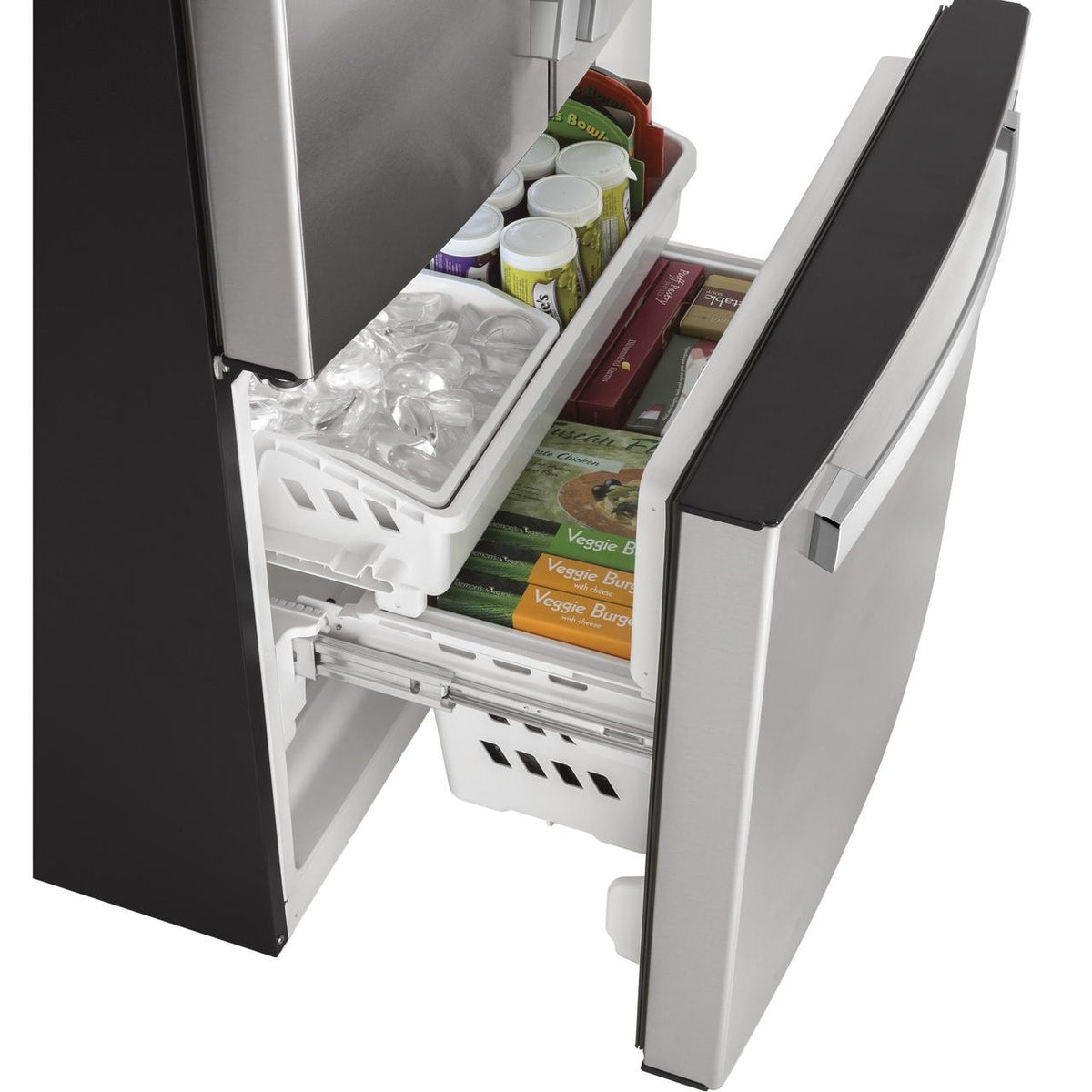  GE 33-inch, 18.6 cu. ft. Counter-Depth French-Door Refrigerator GWE19JYLFS IMAGE 5