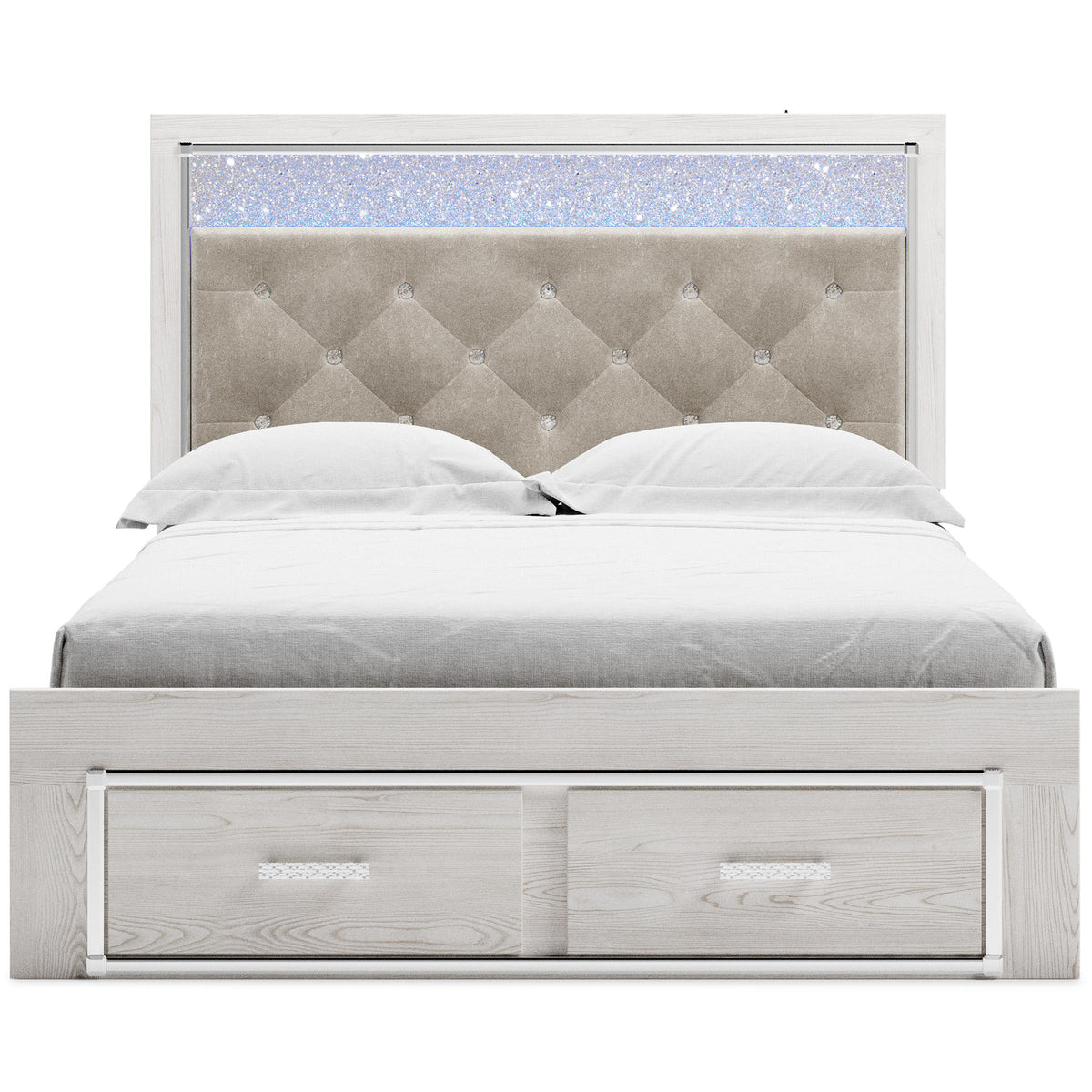  Signature Design by Ashley Altyra B2640B17 Queen Upholstered Storage Bed IMAGE 2