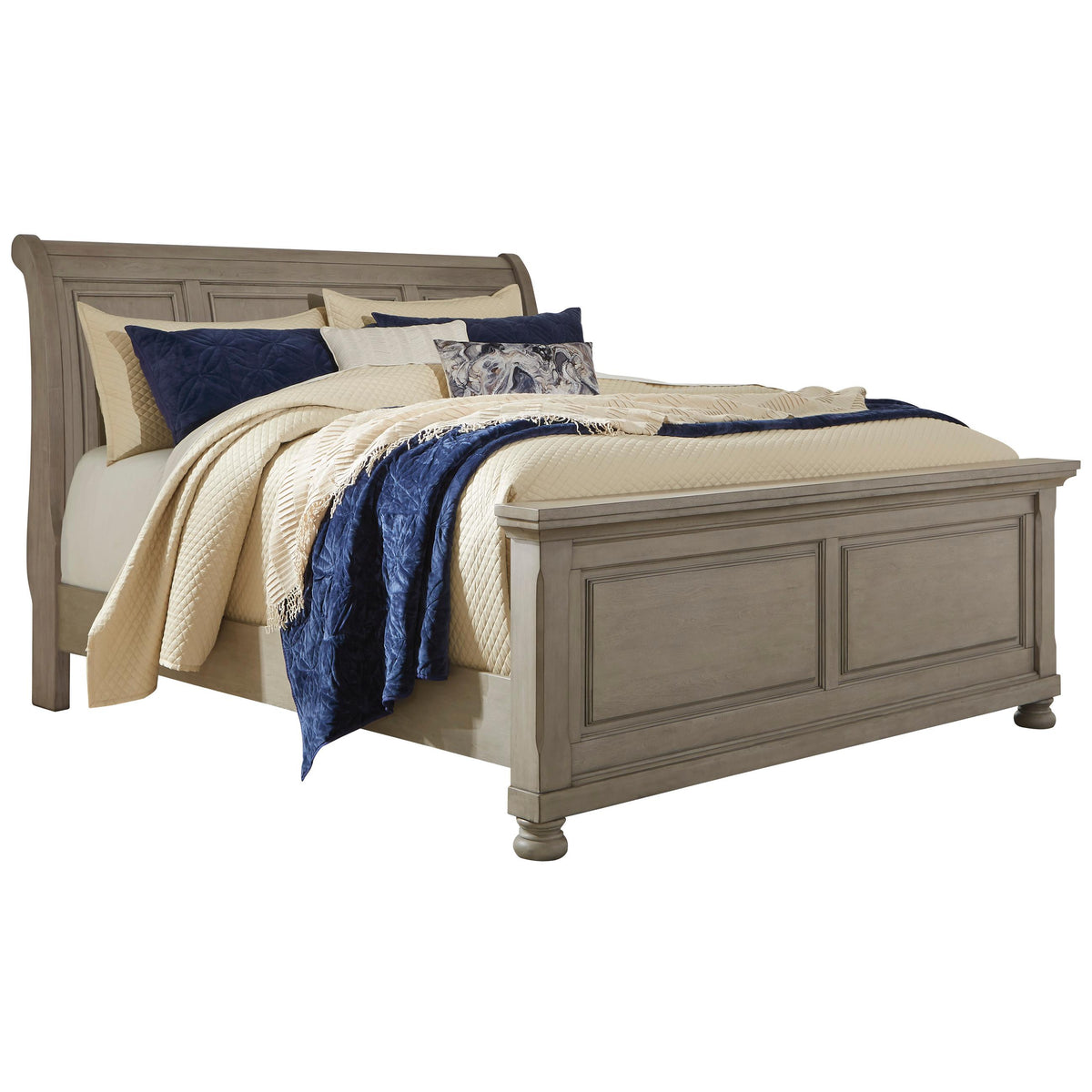  Signature Design by Ashley Lettner B733B34 King Sleigh Bed IMAGE 1