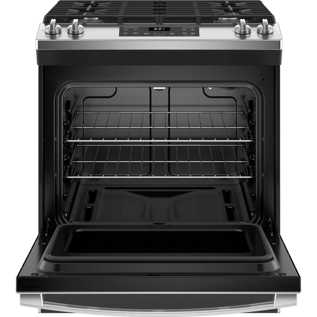 GE 30-inch Slide-in Gas Range JCGSS61SPSS IMAGE 2