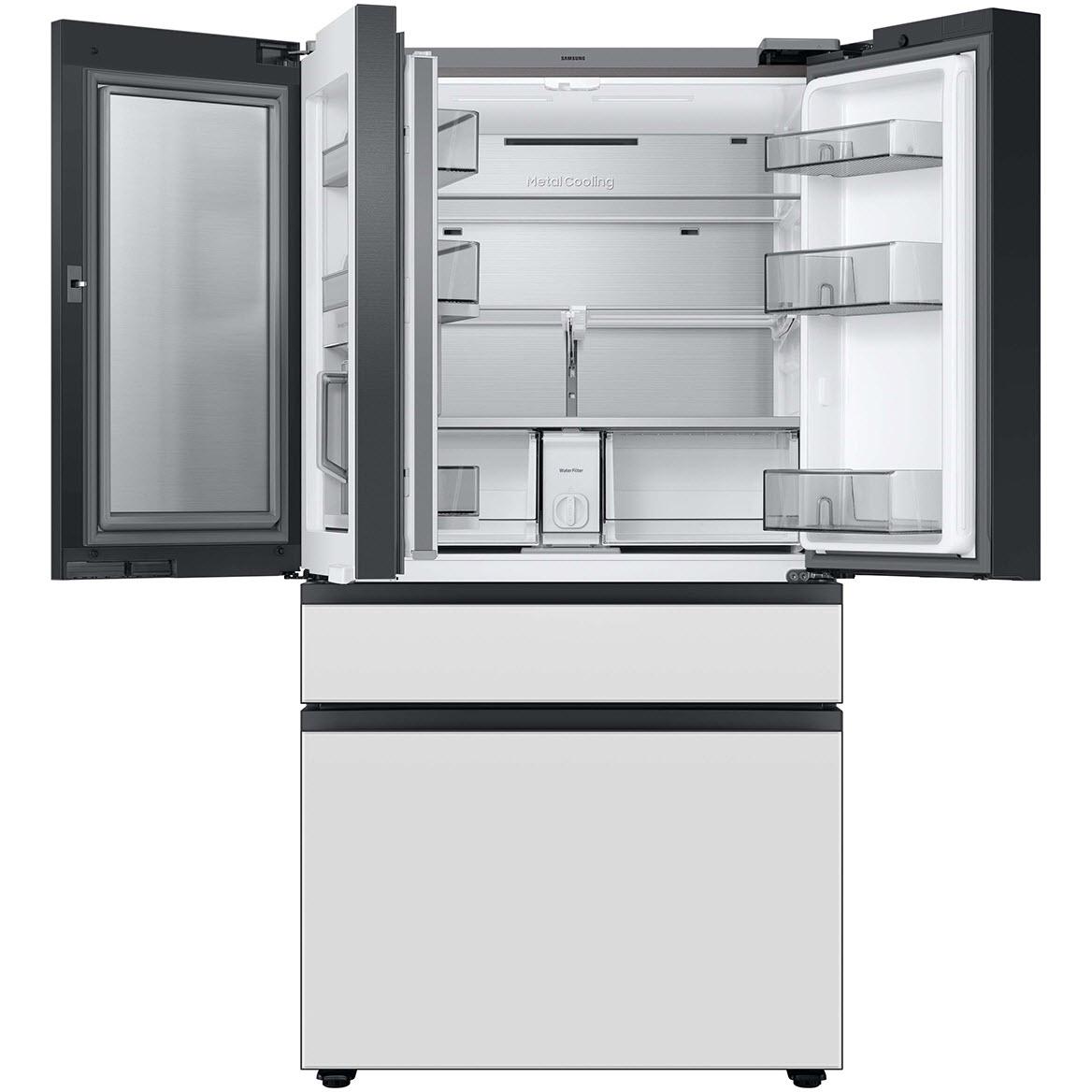  Samsung 36-inch, 29 cu.ft. French 4-Door Refrigerator with Family Hub™ RF29BB8900AWAC IMAGE 4