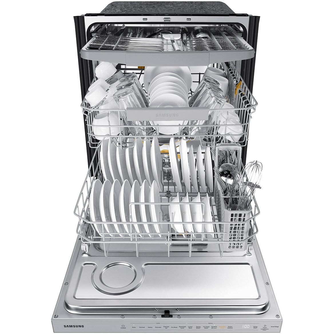  Samsung Bespoke Built-in Dishwasher with Wi-Fi Connectivity DW80B7070US/AC IMAGE 6