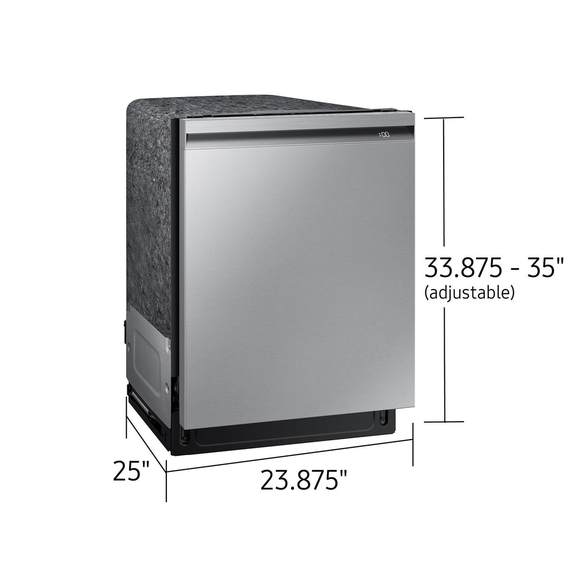  Samsung Bespoke Built-in Dishwasher with Wi-Fi Connectivity DW80B7070US/AC IMAGE 9