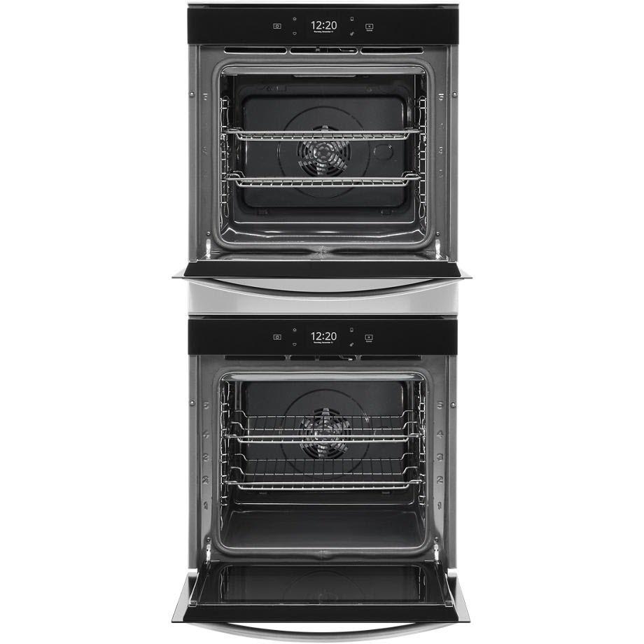 Whirlpool 24-inch, 5.8 cu. ft.  Double Wall Oven with True Convection Technology WOD52ES4MZ IMAGE 3