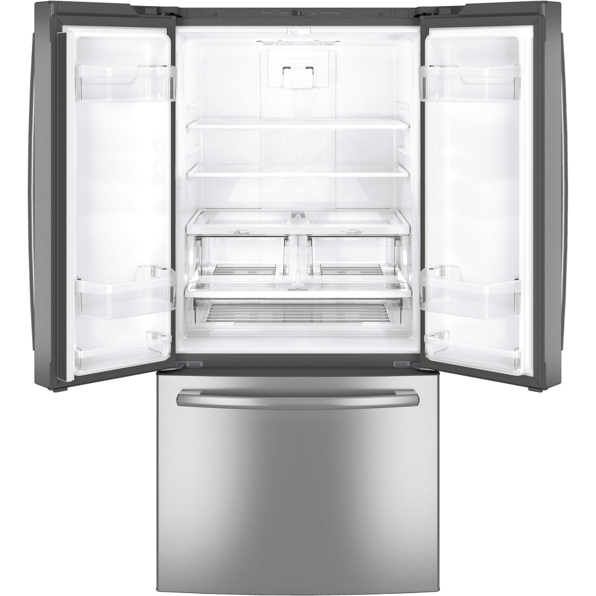  GE 33-inch, 24.8 cu. ft. French 3-door Refrigerator GNE25DYRKFS IMAGE 2