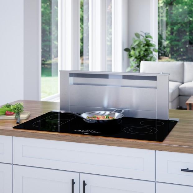  Bosch 36-inch Built-in Electric Cooktop with SpeedBoost® NET8669UC IMAGE 6