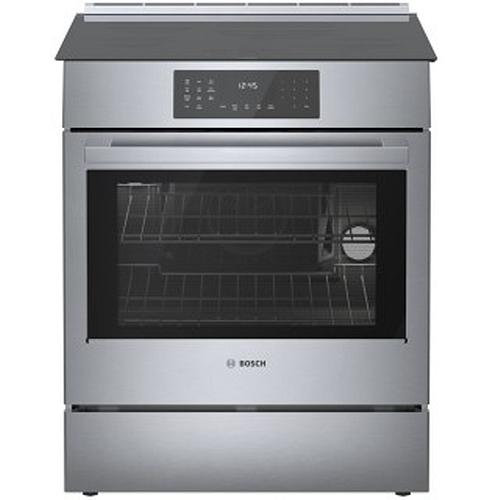  Bosch 30-inch Slide-in Induction Range with Genuine European Convection HII8057C IMAGE 1