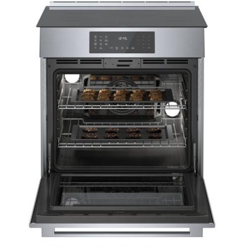  Bosch 30-inch Slide-in Induction Range with Genuine European Convection HII8057C IMAGE 3